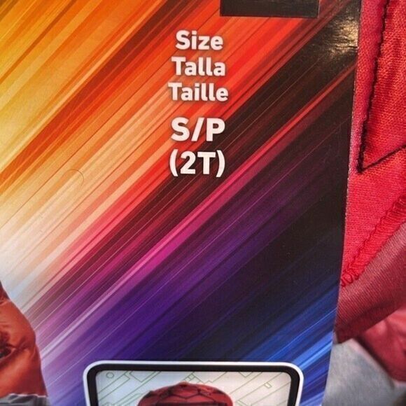 Power Rangers Beast Morphers Red Ranger Toddler Costume with Muscles Size 2T - Picture 3 of 6